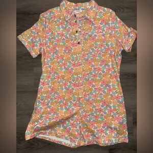 Storia Floral Multicolor Romper